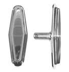 Fbi-115 Fat Part Baggers Billet Police Bag Knobs For Saddlebag