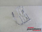 123158 Fender Chrome Rear Luggage Fxdwg Glide Rack Dyna Harley Wide Carrier