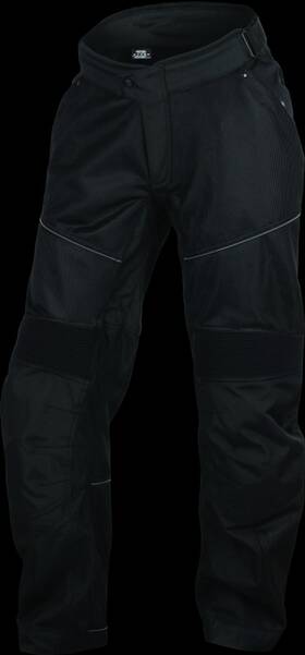 Firstgear 526201 Reflex Mesh Pants Black Size 38 For Summer Rides