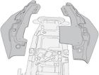 Fz-09 Fitting Saddlebag 2115kit Kit 13-14 Yamaha Givi - Holder