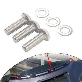 Flashbuyeasy 550749840998 Fairing Windshield Trim Torx Bolt Kit Fit Harley Touring Electra Glide 1994-2013