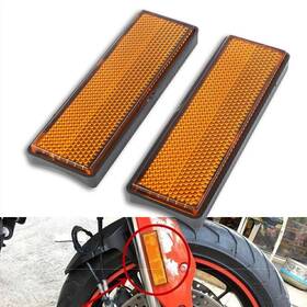 Flashbuyeasy 636432299875 Fork Leg Reflector Reflective Sticker Strip Front Fit Ducati Atv Dirt Bikes Pair