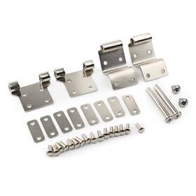 3516-0191 Flashbuyeasyusa 331234413114 Hinge Kit Hardwares Set Fit Harley Touring