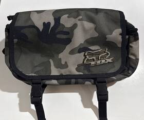 Sil-75 Fox Racing Motocross Tool Fanny Pack Black Green Gray Camo Lots Of Storage