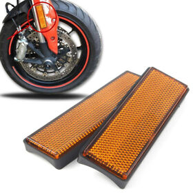 Front Fork Leg Reflector Reflective Sticker Strip Fit Ducati Atv Dirt Bikes Us