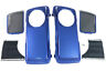 Fslidscs1-14 Fairingplus Hard Saddlebag Speaker Lids Fit Harley Touring Superior Blue