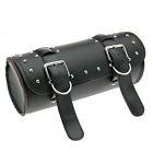 Gg657472280302 Unbranded Black Artificial Leather Tool Roll Saddle Bag 657472280302