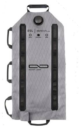 Giant Loop Ab25-g5-g Armadillo 5 Gallon Dry Bag In Gray For Powersports