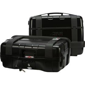 Givi 019606187628 Trekker Side Cases 33 Liter 20.7x9.5x16.2 Inch Pair Black Trk33bpack2a