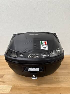 B47ntmlae131s Givi B47 Blade Tech Monolock Top Case And Backrest Pad