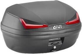 E455na Givi Simply Iv Top Case 45l Black With Red Lens For Street Motorcycles