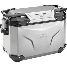Obke48ala Givi Outback Evo Side Case - Left 48 Liter Silver