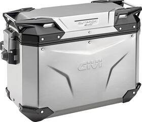 Obke48ara Givi Outback Evo Side Case - Right 48 Liter Silver