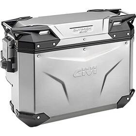 Obkes33ara Givi Outback Evo Side Case - Right 33 Liter Silver