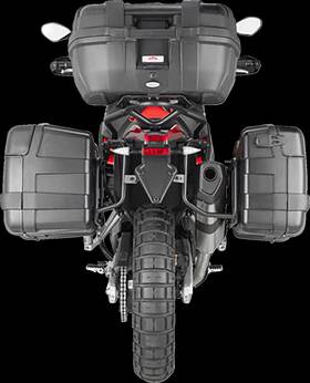 Plo6710mk Givi Pannier Holder - Sidecase Hardware Black