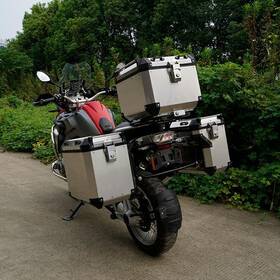 Golfcart-parts Bst-0302-160-hy-1024 160l Pannier Luggage Top Case Side Box Racks For Bmw R1200gs 14-18 R1250gs 18-22