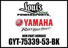 Gyt-75339-53-bk Yamaha Alum Rear Sprock New Oem 718721279024