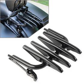 73yf005 Gzyf Detachable Stealth Luggage Rack Gloss Black Fit Harley Touring Flhr Fltr 09-22