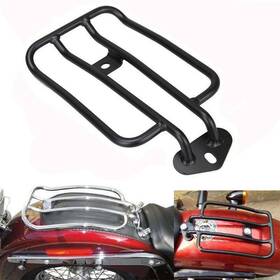 H-yeeu 723044272355 Black Fender Luggage Rack Solo Seat Fit For Harley Sportster Xl 883 1200