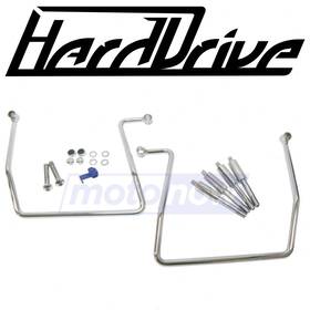 65w6 Harddrive Mn/65w6 Saddlebag Support Brackets For 2005-2006 Harley Davidson Fxdci Uz