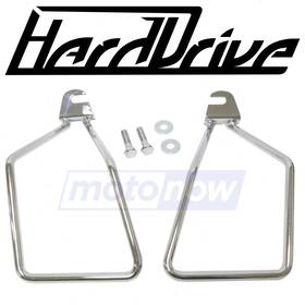 7em3 Harddrive Mn/7em3 Saddlebag Support Brackets For 2000-2007 Harley Davidson Fxst Wo