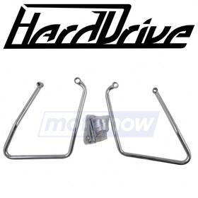 Harddrive Mn/857g Saddlebag Support Brackets For 2005-2010 Harley Davidson Xl883l Jc