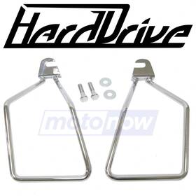 Ype2 Harddrive Mn/ype2 Saddlebag Support Brackets For 2001-2006 Harley Davidson Fxsti Be
