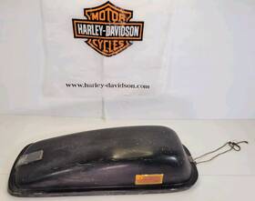 02234 Harley-davidson Vintage Hard Saddlebag Black Cover Top Lid