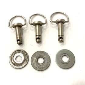 10900040 Harley-davidson Oem 93-13 Touring Saddlebag Mount Stud Pins Mounting Hardware Lot Of 3