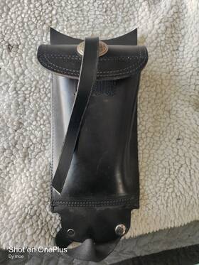 Harley-davidson 12345-85 Leather Tank Divider Harley-davidson Softail With Pocket