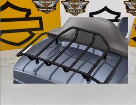 46791 Harley-davidson Oem Black Touring Tour Pack Vivid Luggage Rack