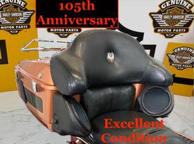 47956 Harley-davidson 105th Anniversary Oem 2008 Touring Tour Pack Pak Speakers Rack Lights