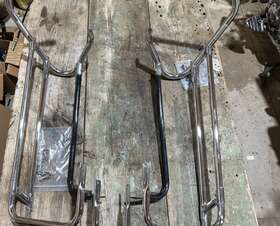 49193-93 Harley-davidson 06 Ultra Classic Flhtcui Saddlebag Guards Right Left Used