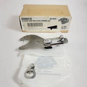 50300219 Harley-davidson Tour Pak Rack Latch Chrome Left