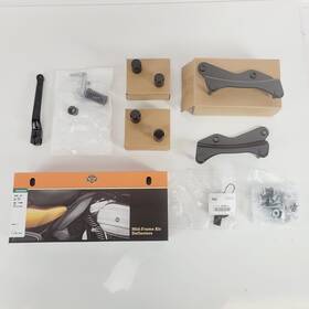 50700112 Harley-davidson 14- 24 Road King Street Glide Black Rider Essentials