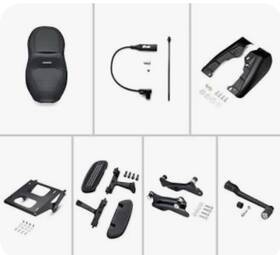 50700117 Harley Davidson Black Long Haul Accessory Package 2024-25 Touring Sundowner Seat
