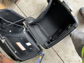 53000220 Harley-davidson Rear Tour Pack Quick Release Luggage Rack Touring Black 16-25