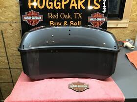 53000399esh Harley-davidson 14-23 Touring Oem New King Tour Pak Pack Metallic Gauntlet Gray 53000399esh Harley-davidson 14-23 Touring Oem New King Tour Pak Pack Metallic Gauntlet Gray