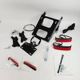 53000567a Harley-davidson Genuie Quick Detach Release Black Tour Pak Conversation Kit 14-23 Touring