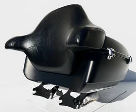 53000775dh Harley-davidson Oem Road King Glide Black Denim Touring Pak Tour Pack 2017 Flh