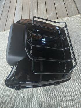 53000776 Harley-davidson Genuine Oem Chopped Tour-pak Mako Shark Fade 53000776 Harley-davidson Genuine Oem Chopped Tour-pak Mako Shark Fade