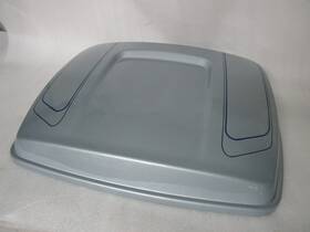 53000930exc Harley-davidson 14-25 Touring Trike Tour-pak Lid Atlas Silver Metallic