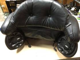 53217-01xi Harley-davidson Oem Tour Pak With Backrest Speakers #53217-01xi