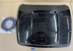 533000372dwe Harley-davidson Oem Touring Tour Pak Pack Lid Black Quartz 53000372dwe