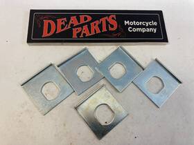 53332-69 Harley-davidson Nos Tour Pack Saddlebag Lock Latch Plate Quantity 5