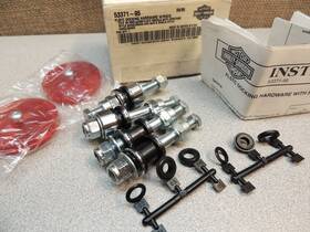 53371-95 Harley-davidson 90-99 Flstc Heritage Softail Docking Hardware 4 Luggage Rack And Sissy Bar