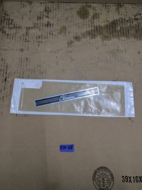 53434-98 Harley-davidson Oem Tour-pak Lid Insert Badge
