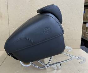 53690-06a Harley-davidson 2000-2017 Oem Flstc Heritage Softail Leather Tour Pak And Mount