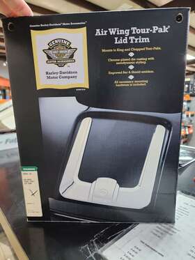53936-03 Harley-davidson Air Wing Tour Pak Lid Trim