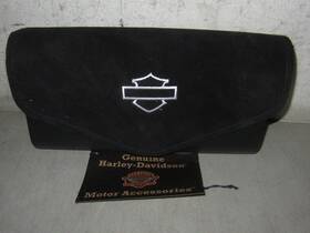 56631-00 Harley-davidson Compact And King Size Windshield Bag With Suede Cover New #3777